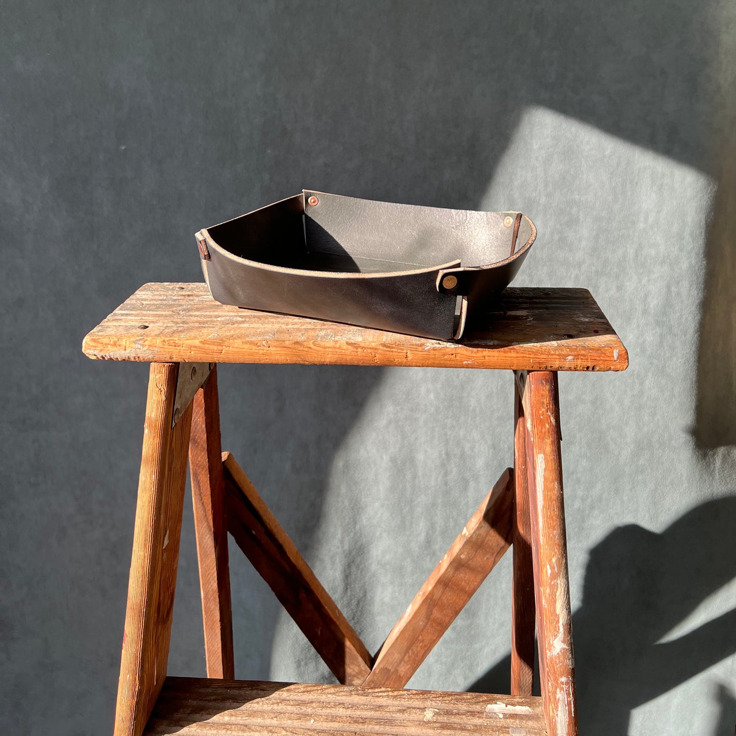 Hand Made Leather Catchall
