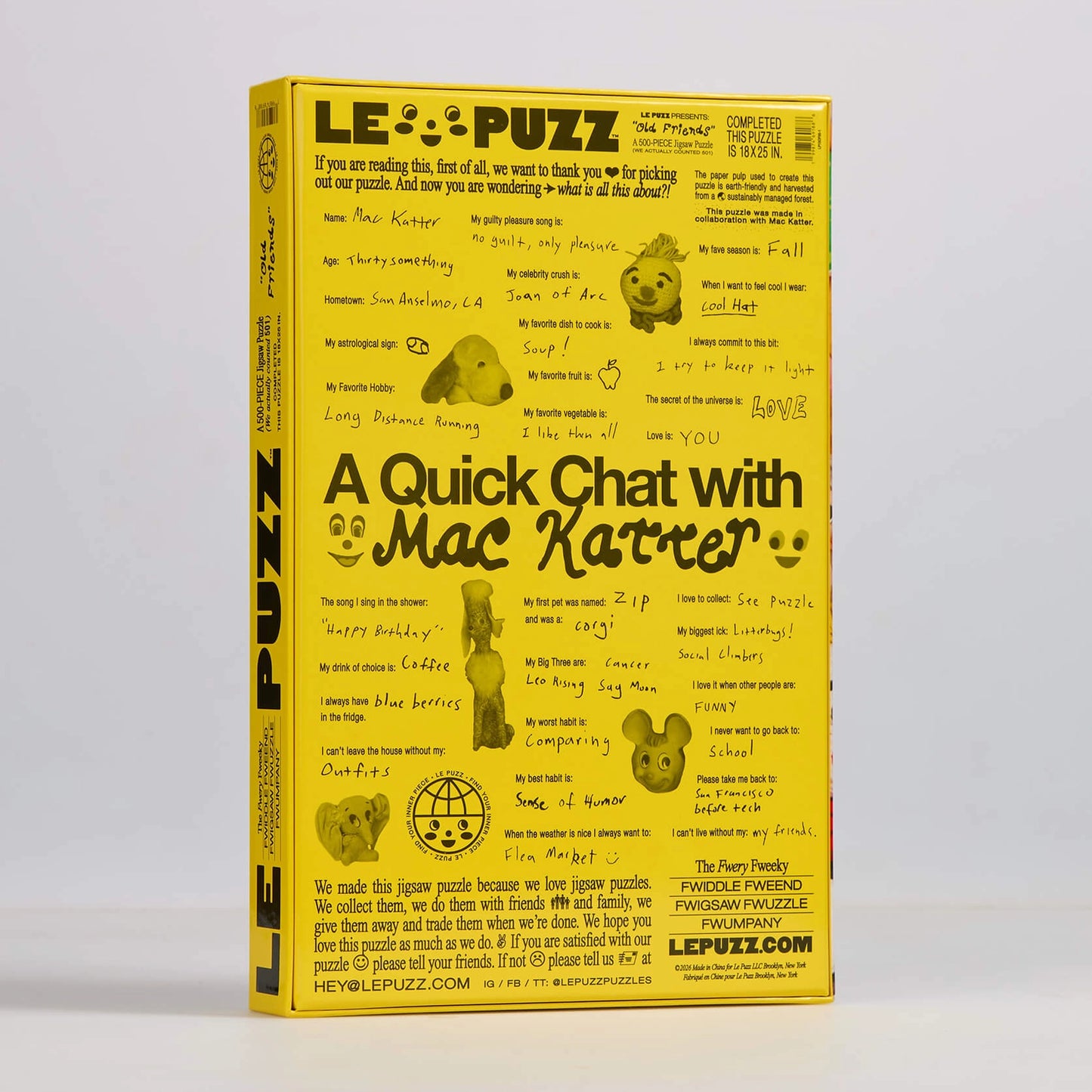 Le Puzz "Old Friends"