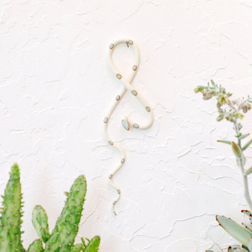 Medium Hanging Ceramic Snake
