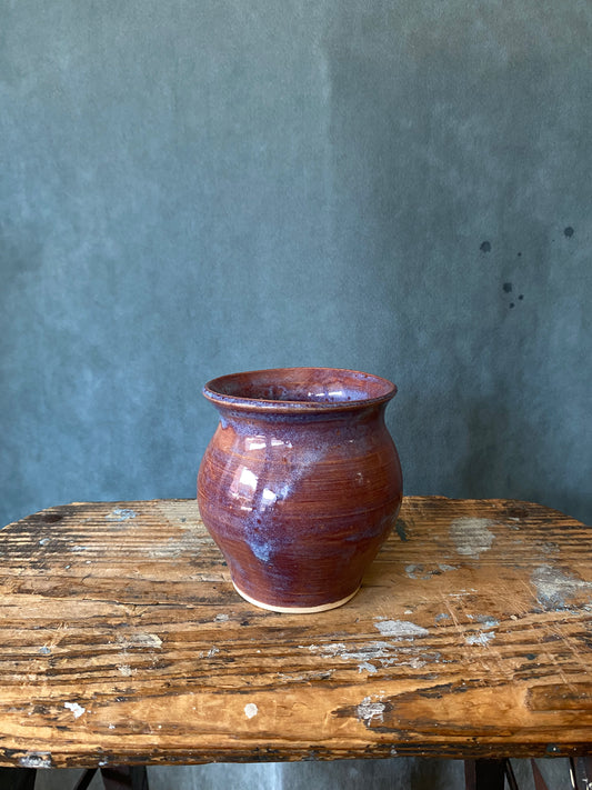 Short Bud Vase Lamb Pottery