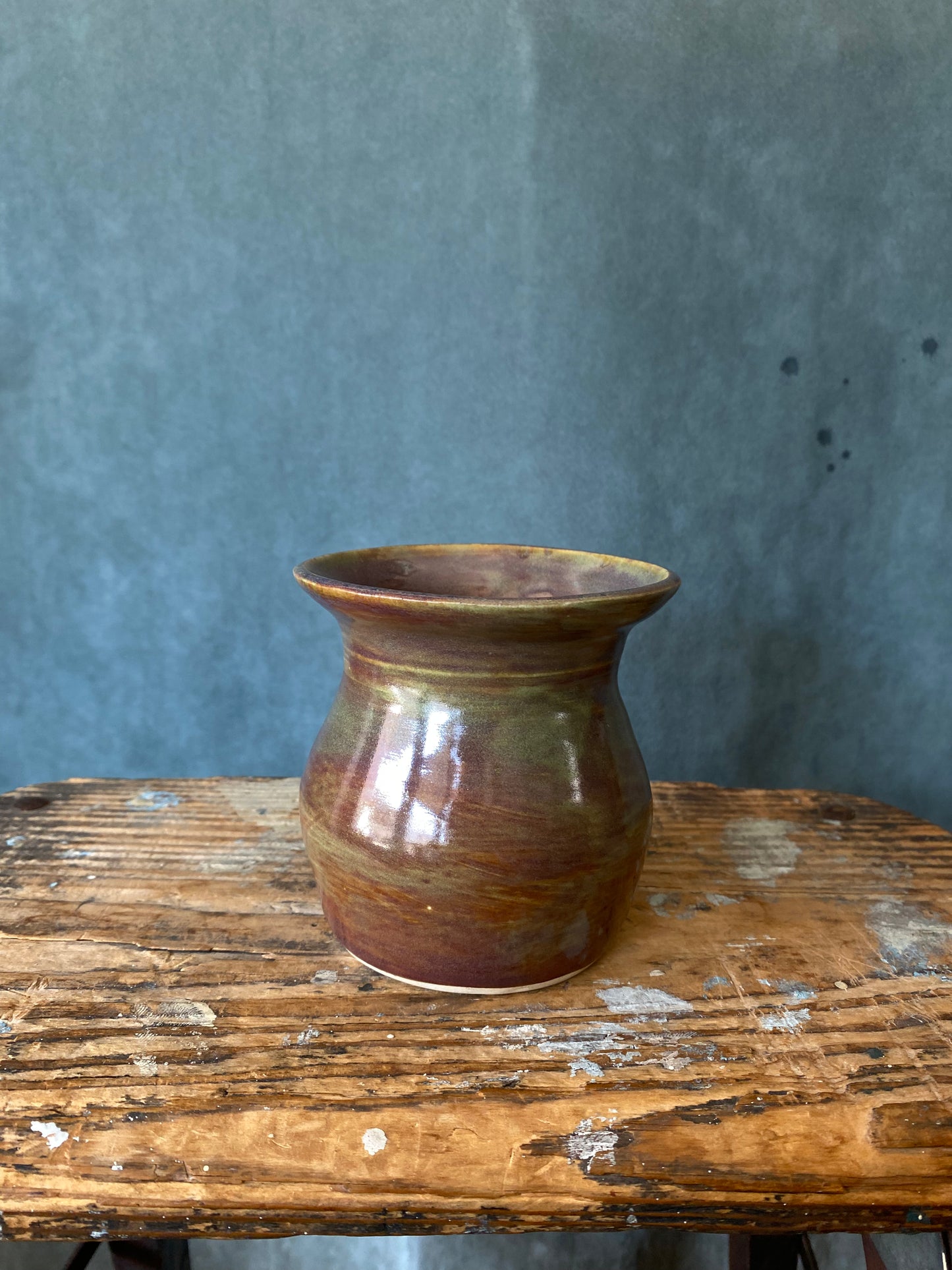 Short Bud Vase Lamb Pottery