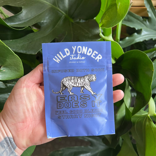 Wild Honey Botanicals Gem & Honey Bath Salt Packet