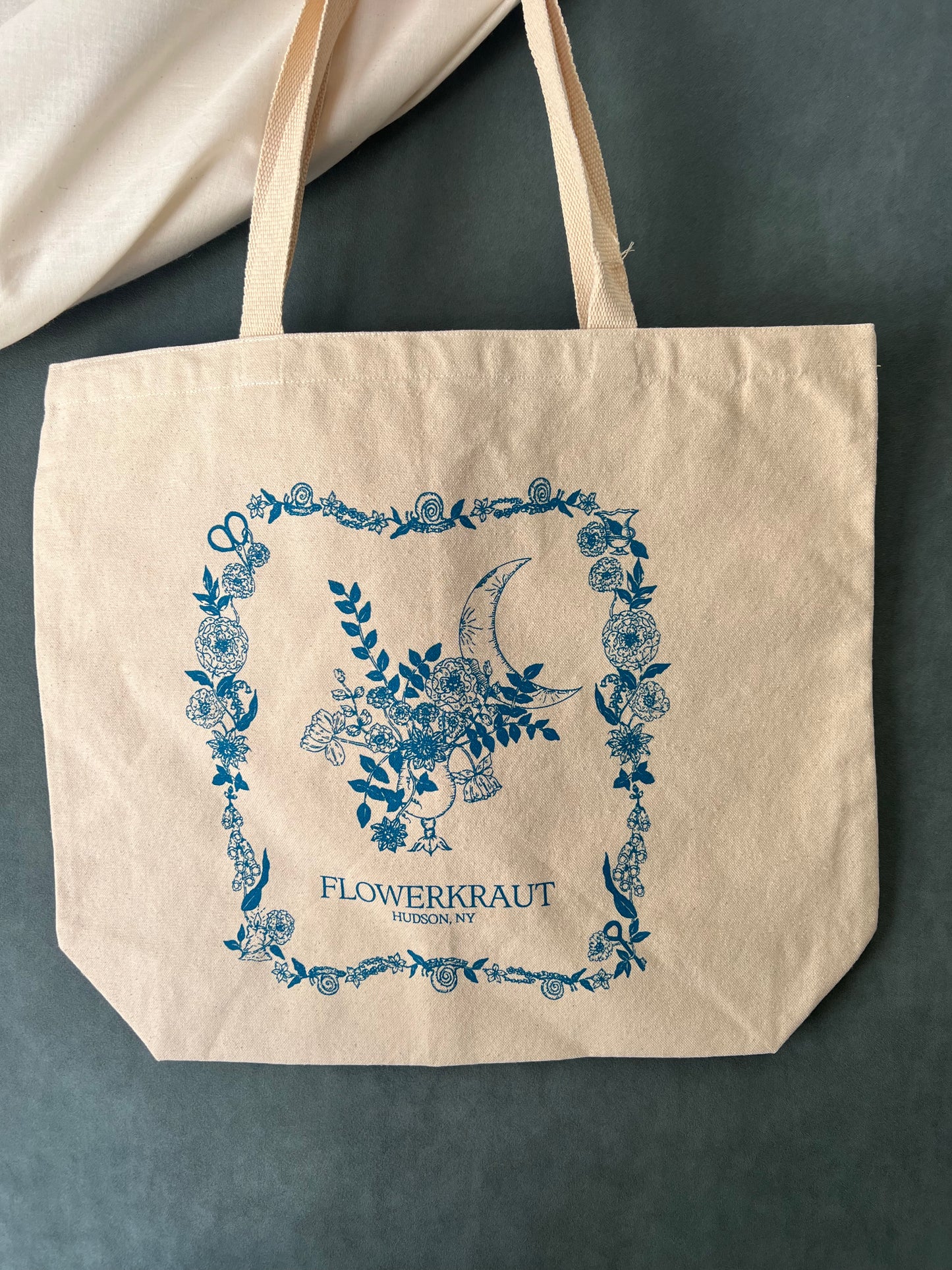 Flowerkraut Organic Cotton Tote Bag