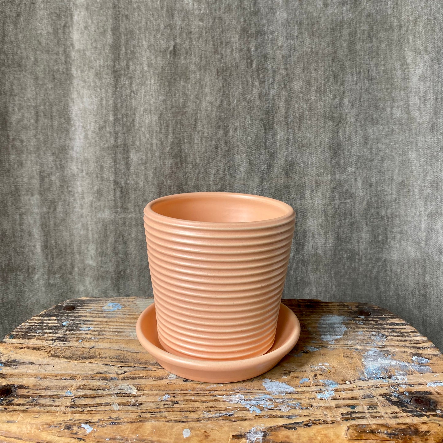 Petite Ribbed Planter