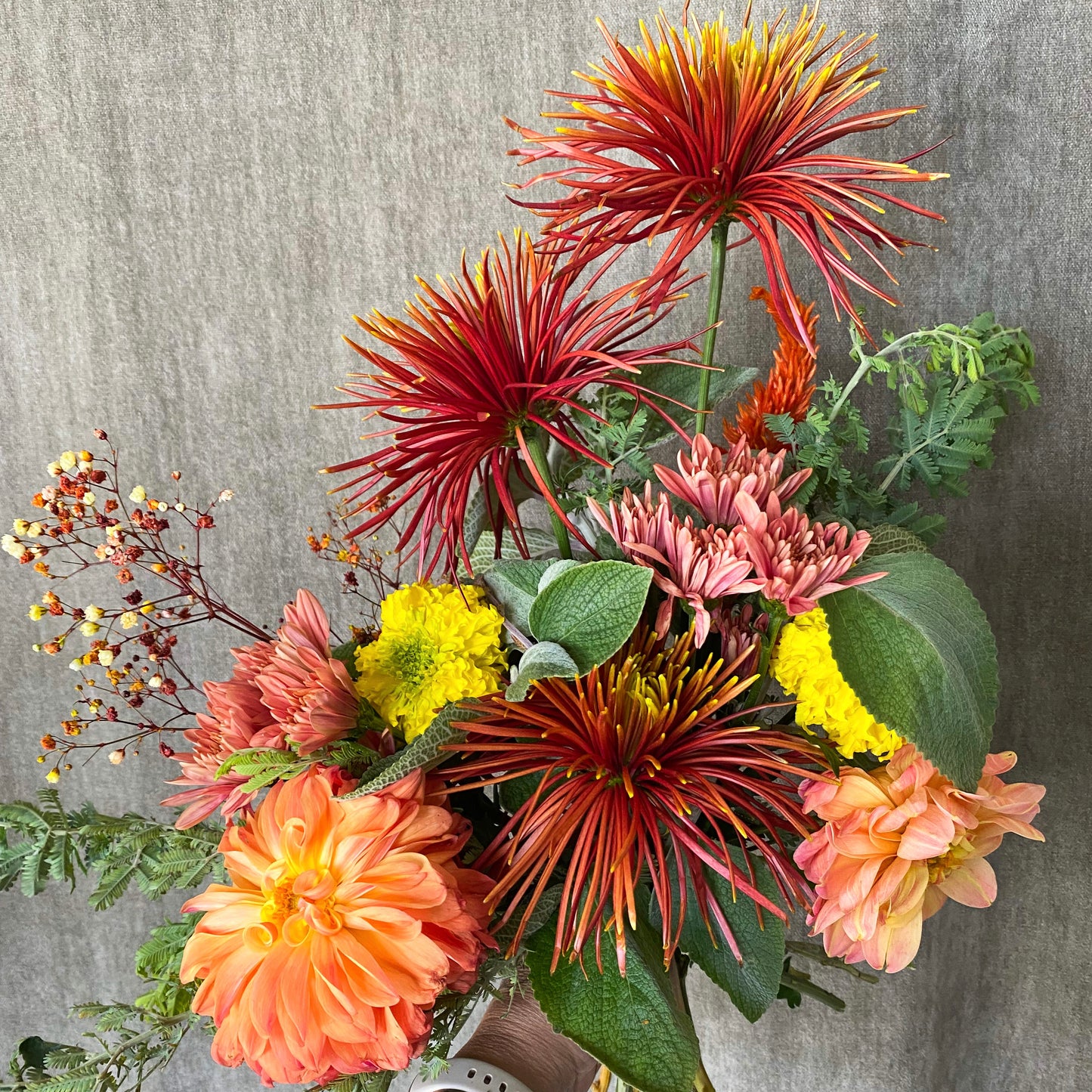 Hand tied $50 bouquet