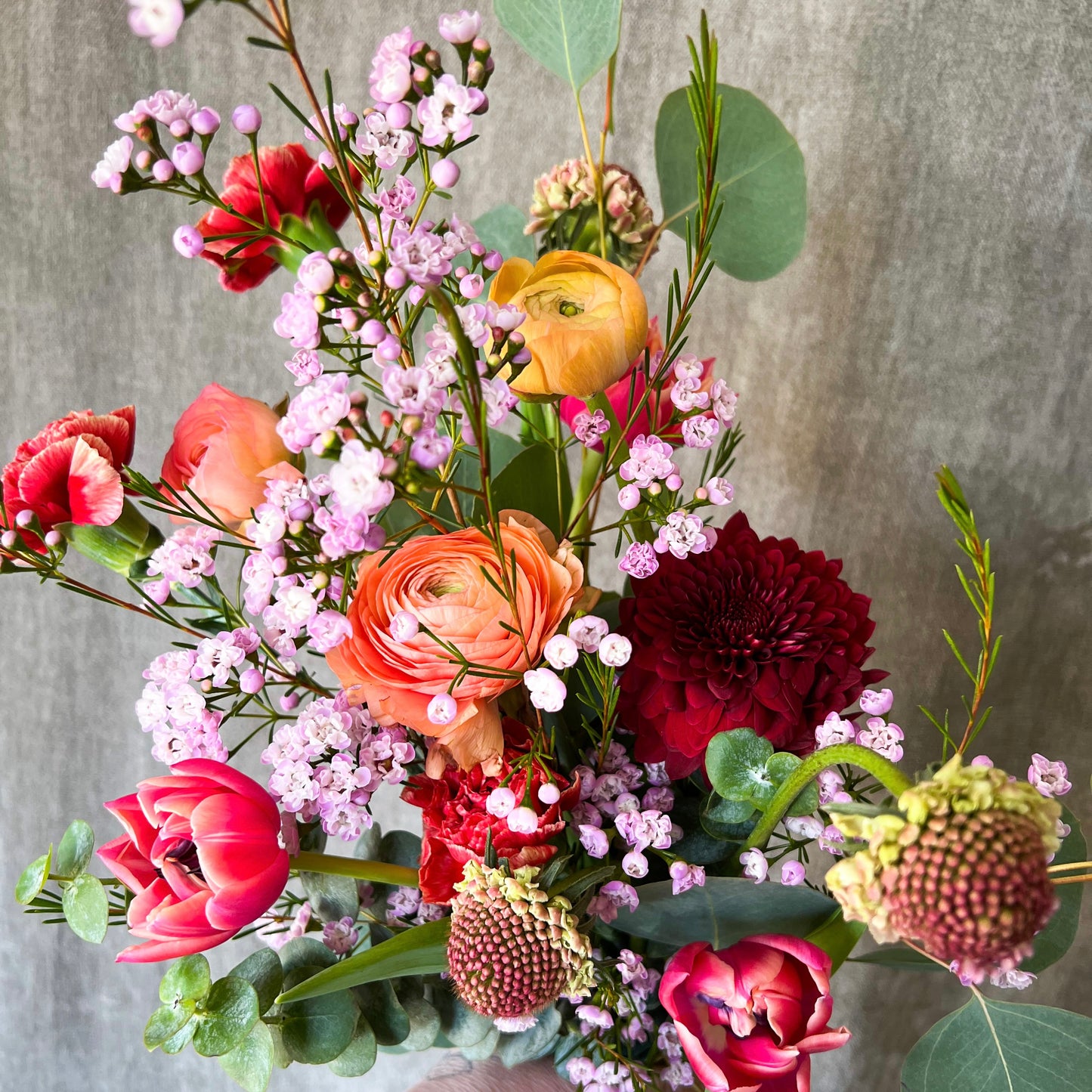 Hand tied $50 bouquet