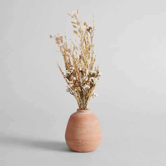 Terra Cotta Bud Vase Short