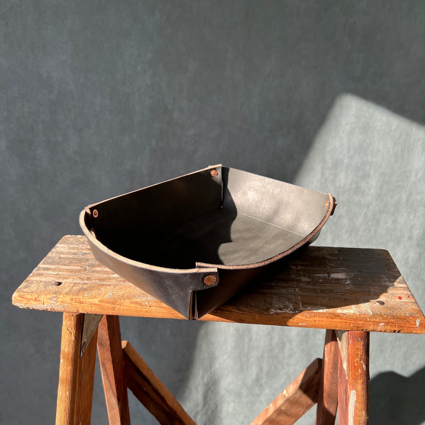 Hand Made Leather Catchall