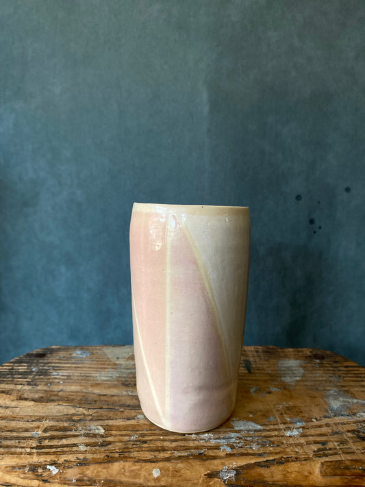 Geometric Vase Lamb Pottery