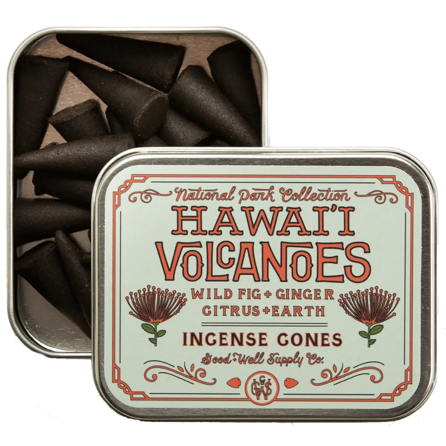 Incense Cones in Tin