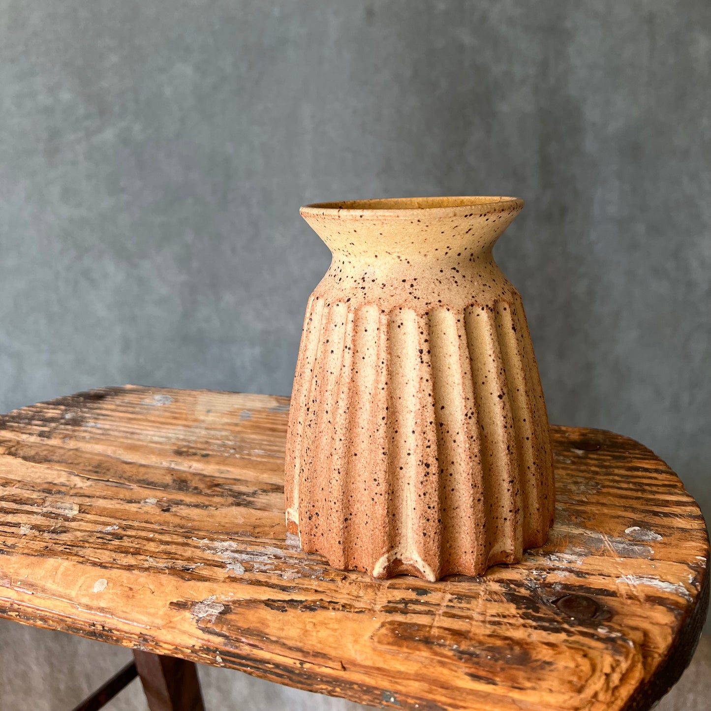 Small Carved Vase by Ross Kunze