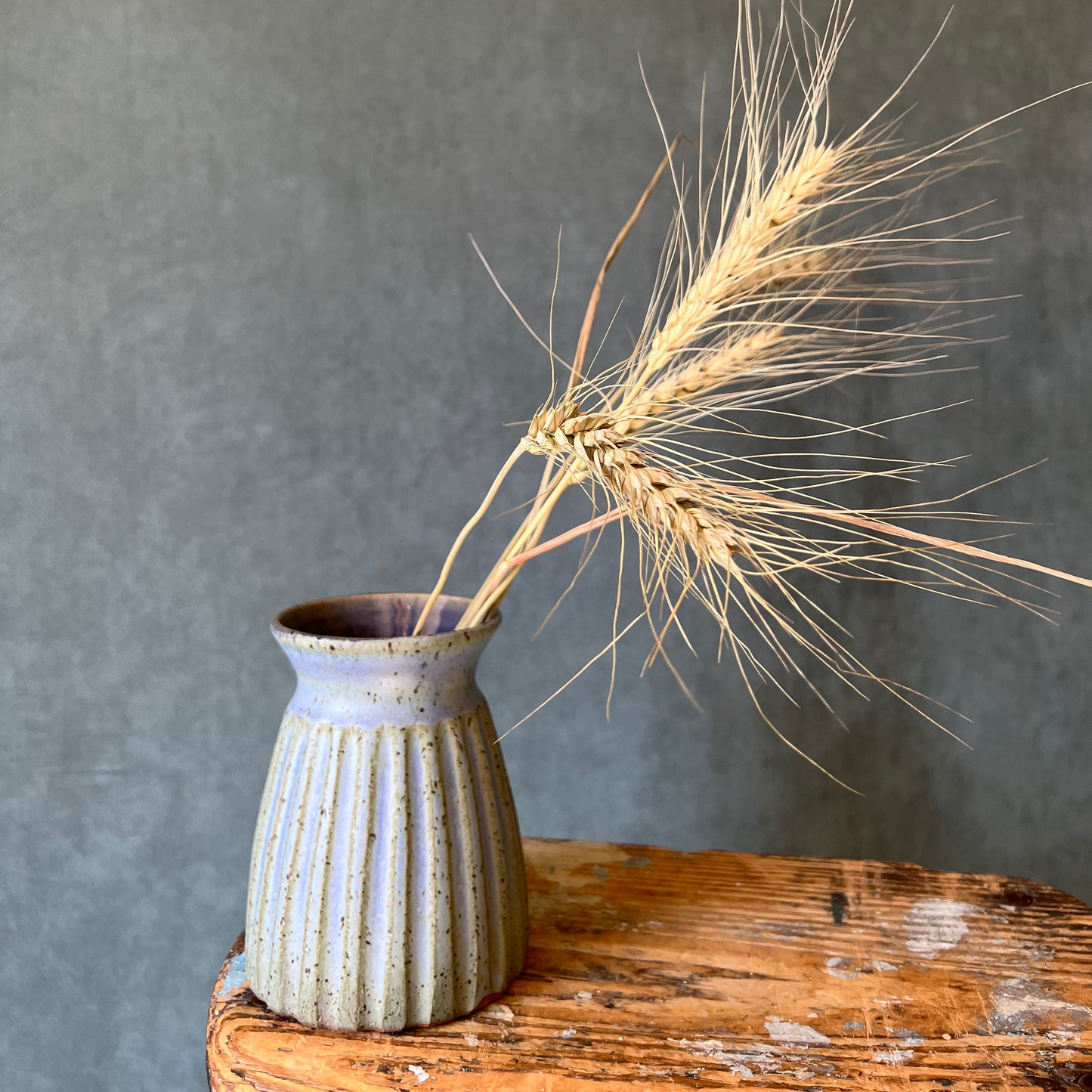 Small Carved Vase by Ross Kunze