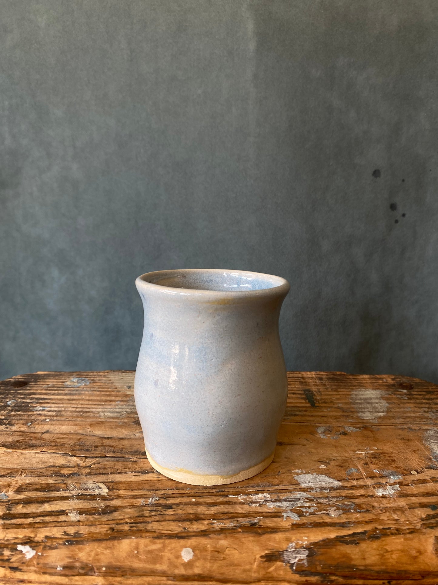 Short Bud Vase Lamb Pottery