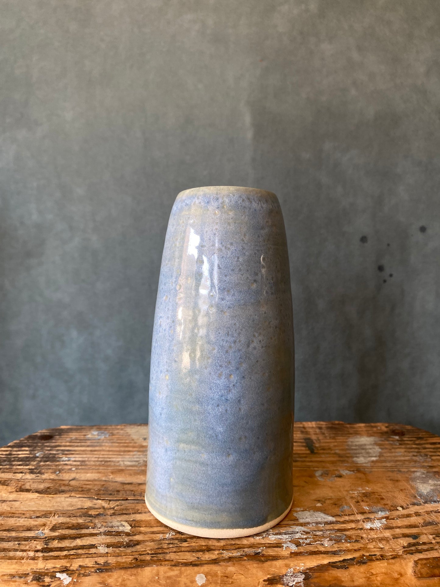 Tall Bud Vase Lamb Pottery