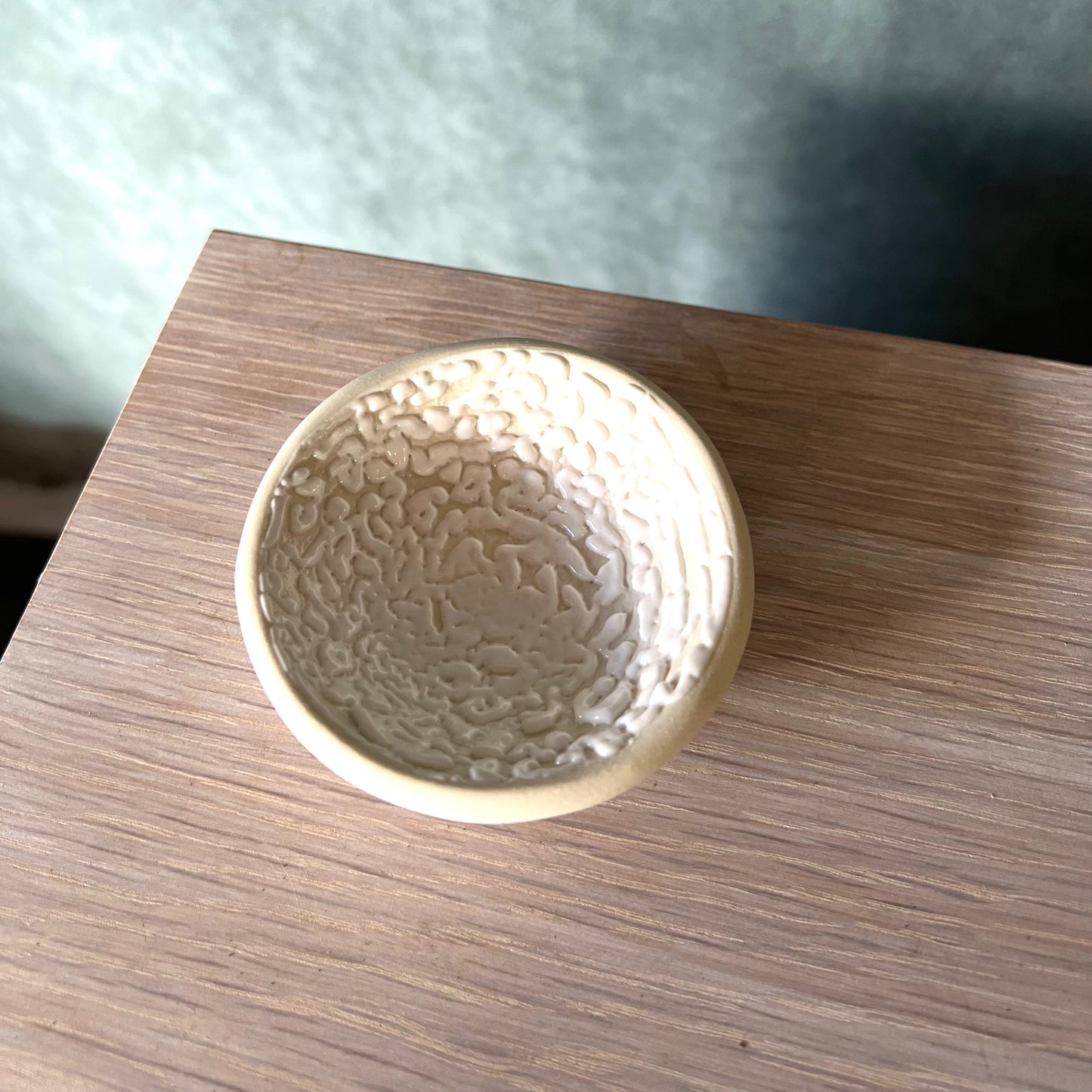 Texture White Trinket Dish