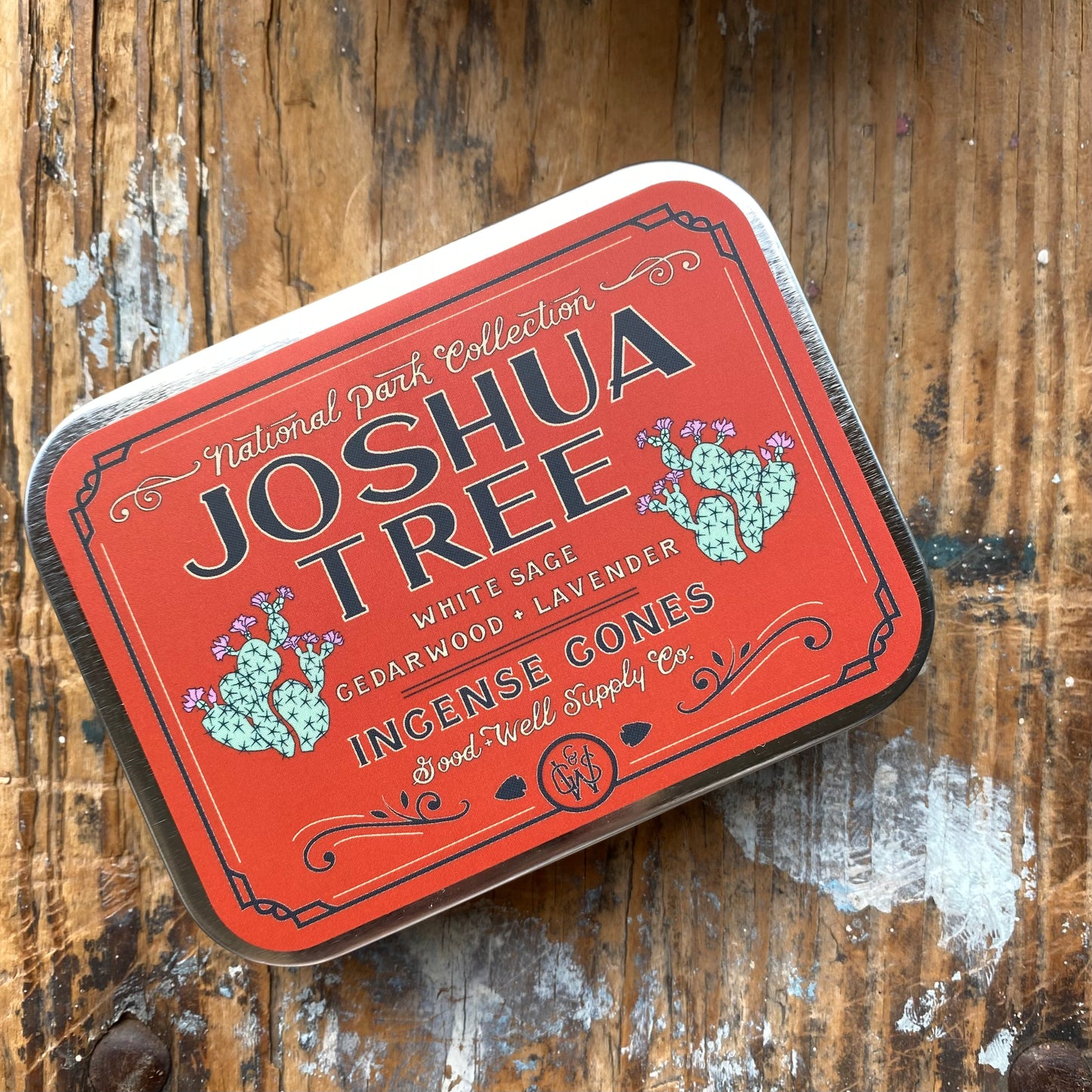 Incense Cones in Tin