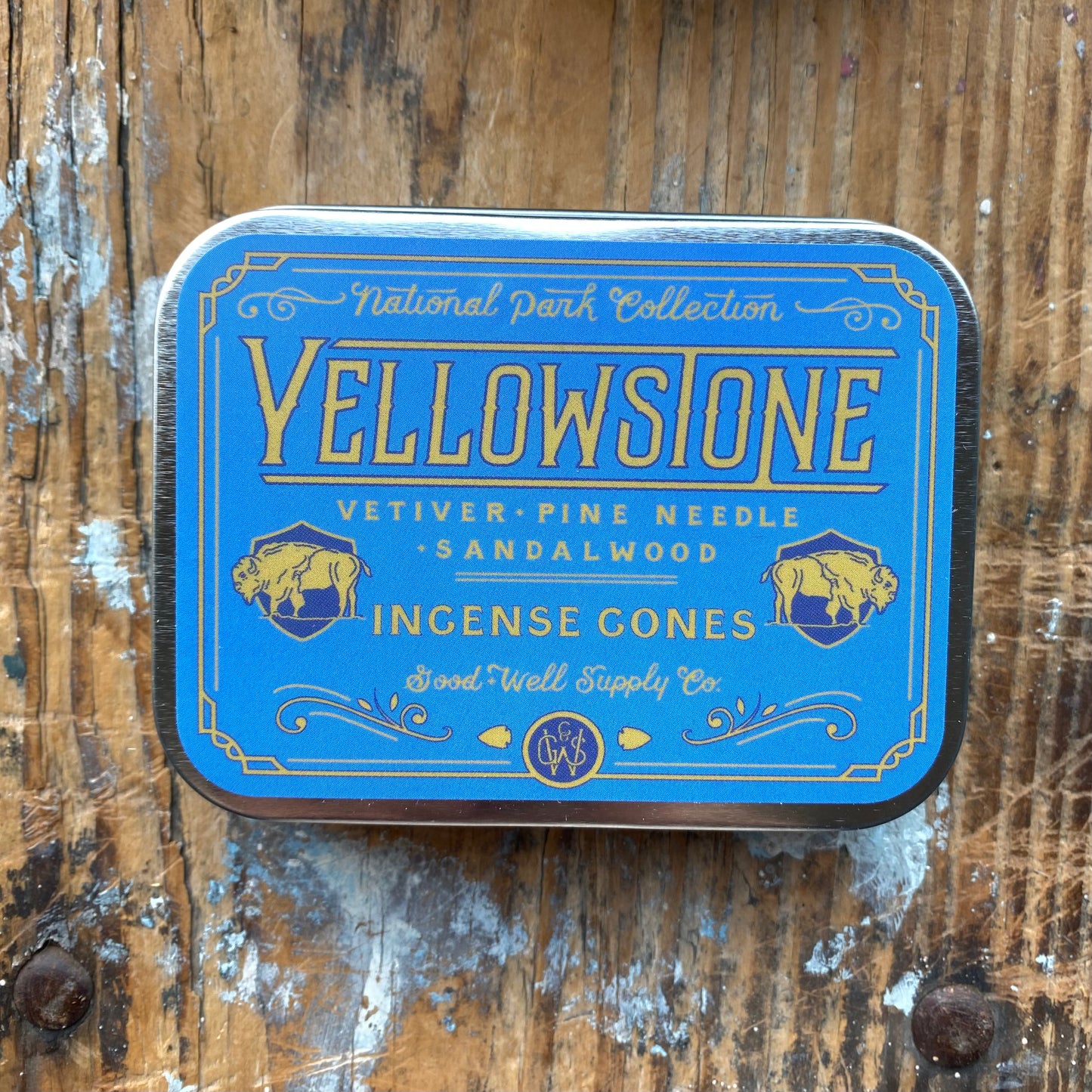 Incense Cones in Tin
