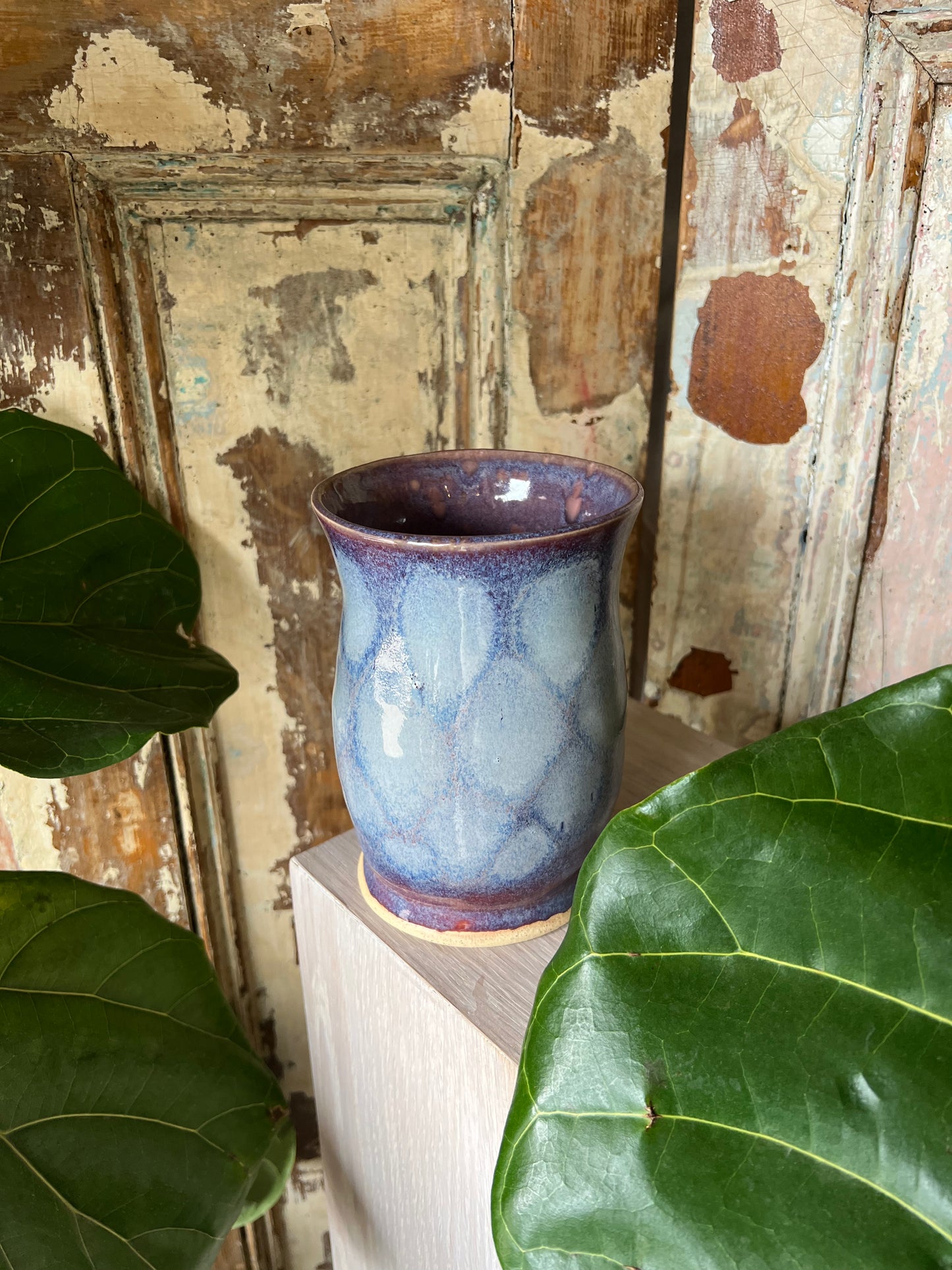 Large Vase Lamb Pottery