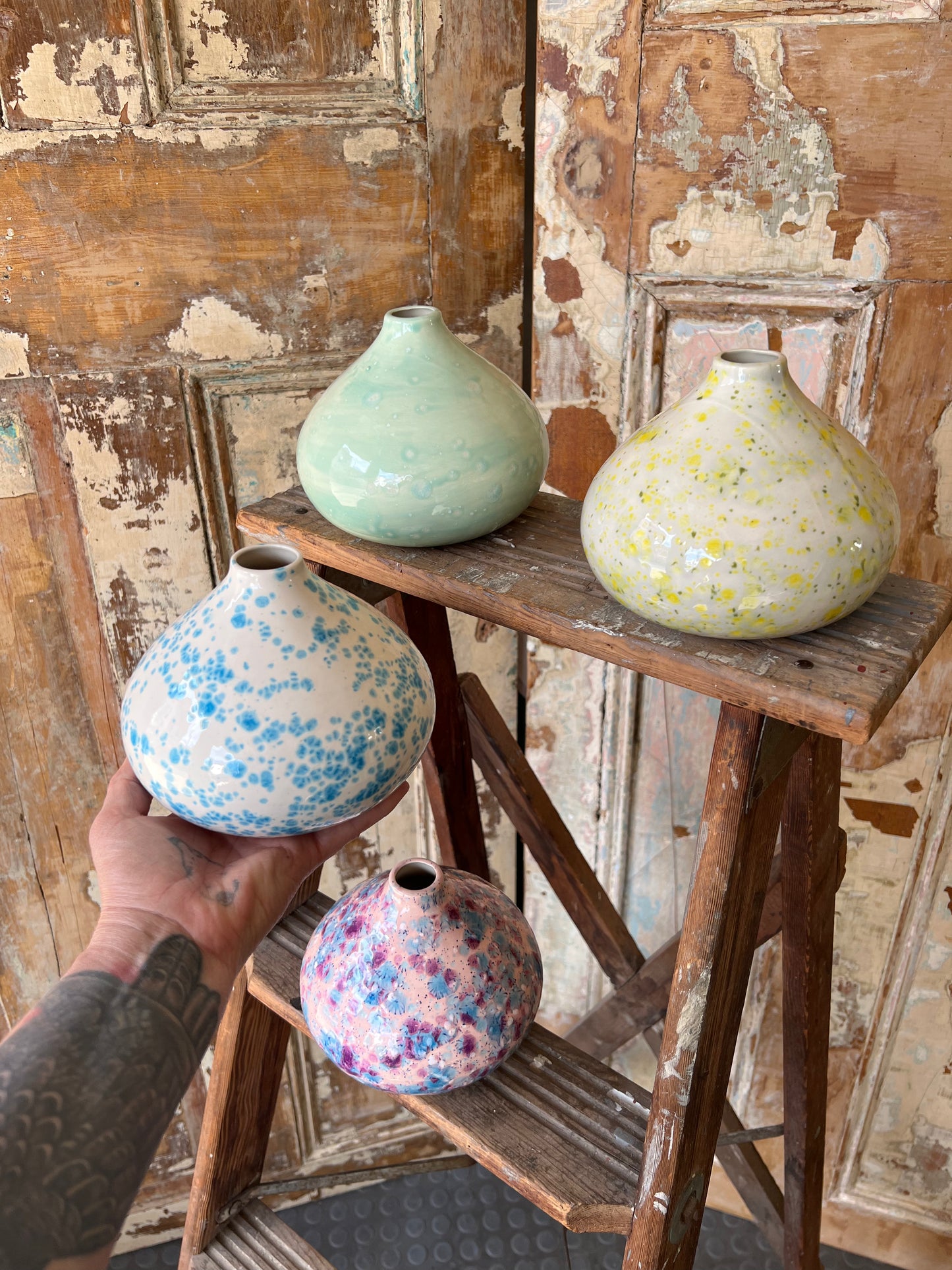 Round Vessel by Grace Knight