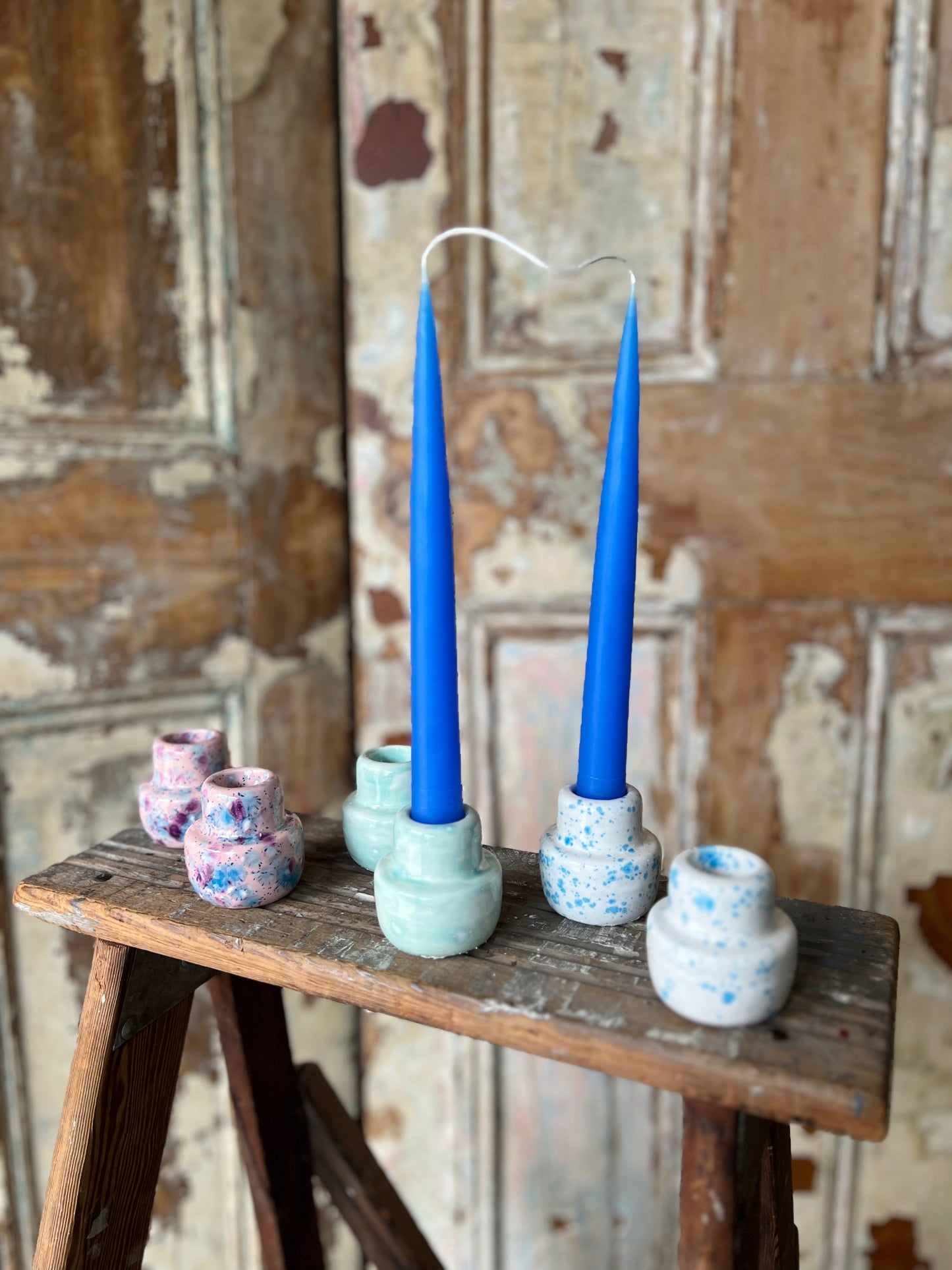 Candle Stick Holdersl by Grace Knight