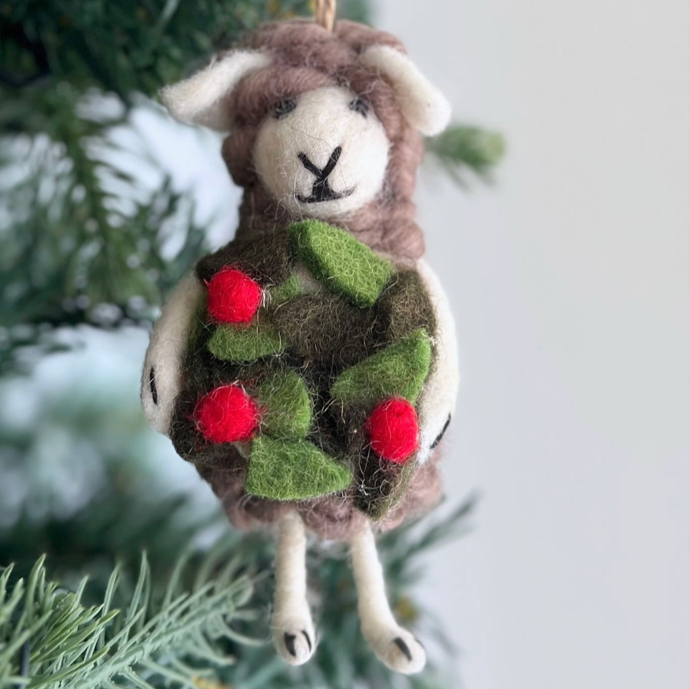 Ganapati Felt Ornament's