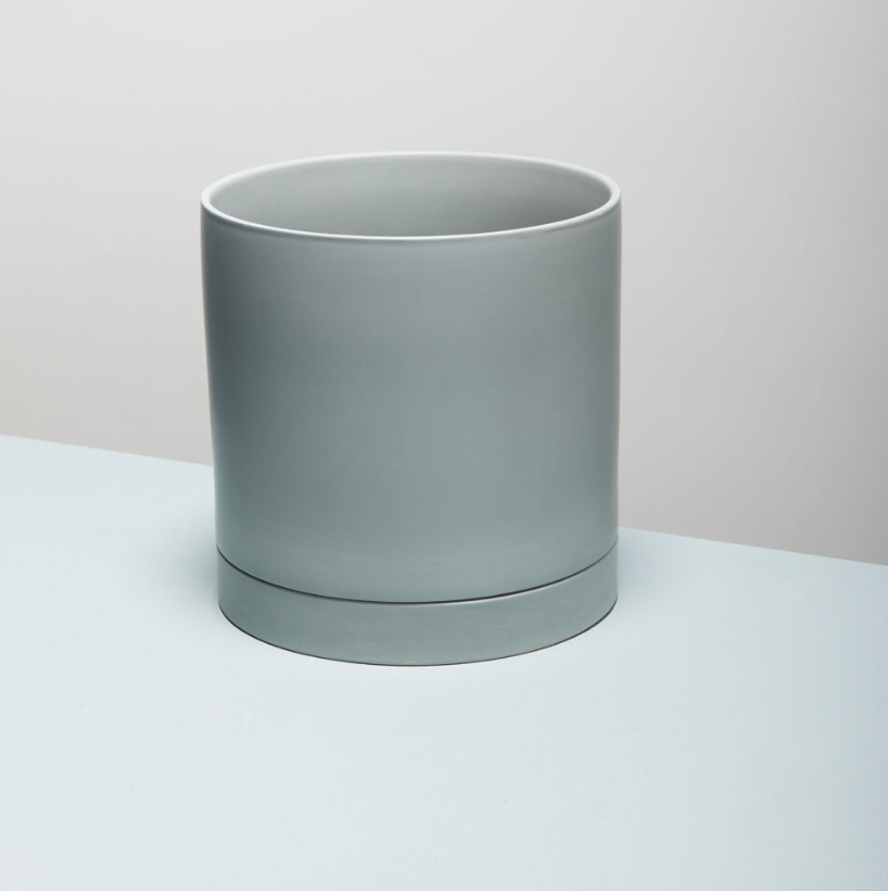 Romy Pot Large Mint Gray